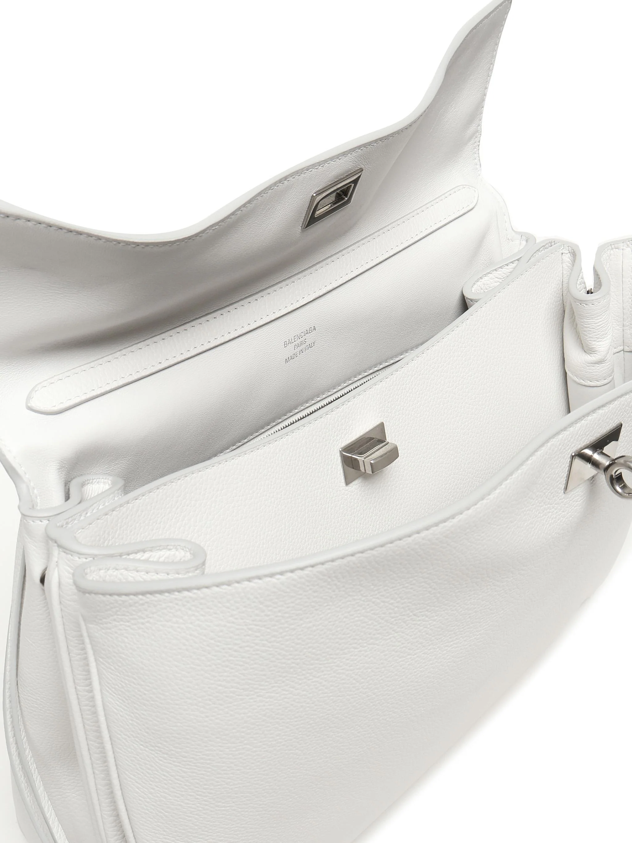 Borsa Rodeo Media in pelle di vitello martellata - Image 4